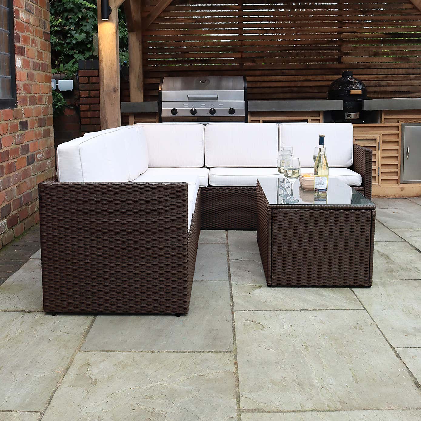 A.Mir Berlin Outdoor Corner Lounging Set
