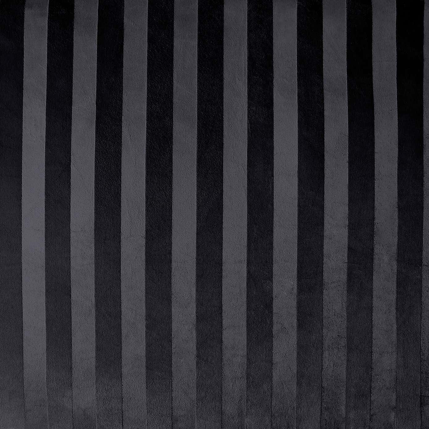 Hotel Velour Stripe Duvet Cover & Pillowcase Set