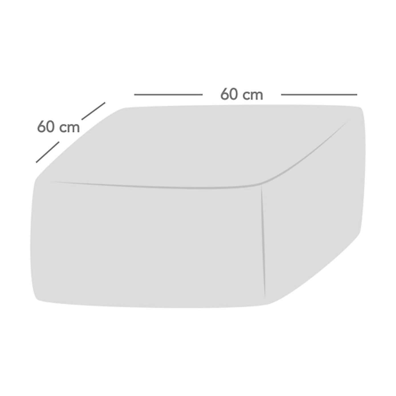 Ru Comfy Jumbo Cord Bean Bag Ottoman