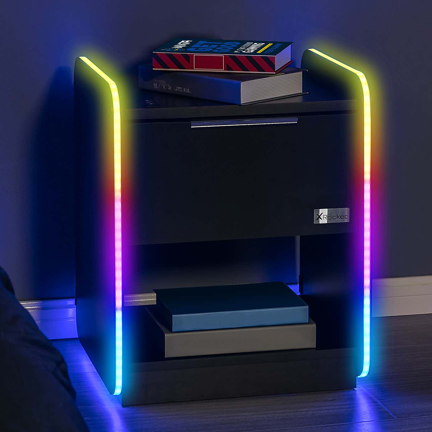 Electra Desk with Wirelesss Charging and LED Lights