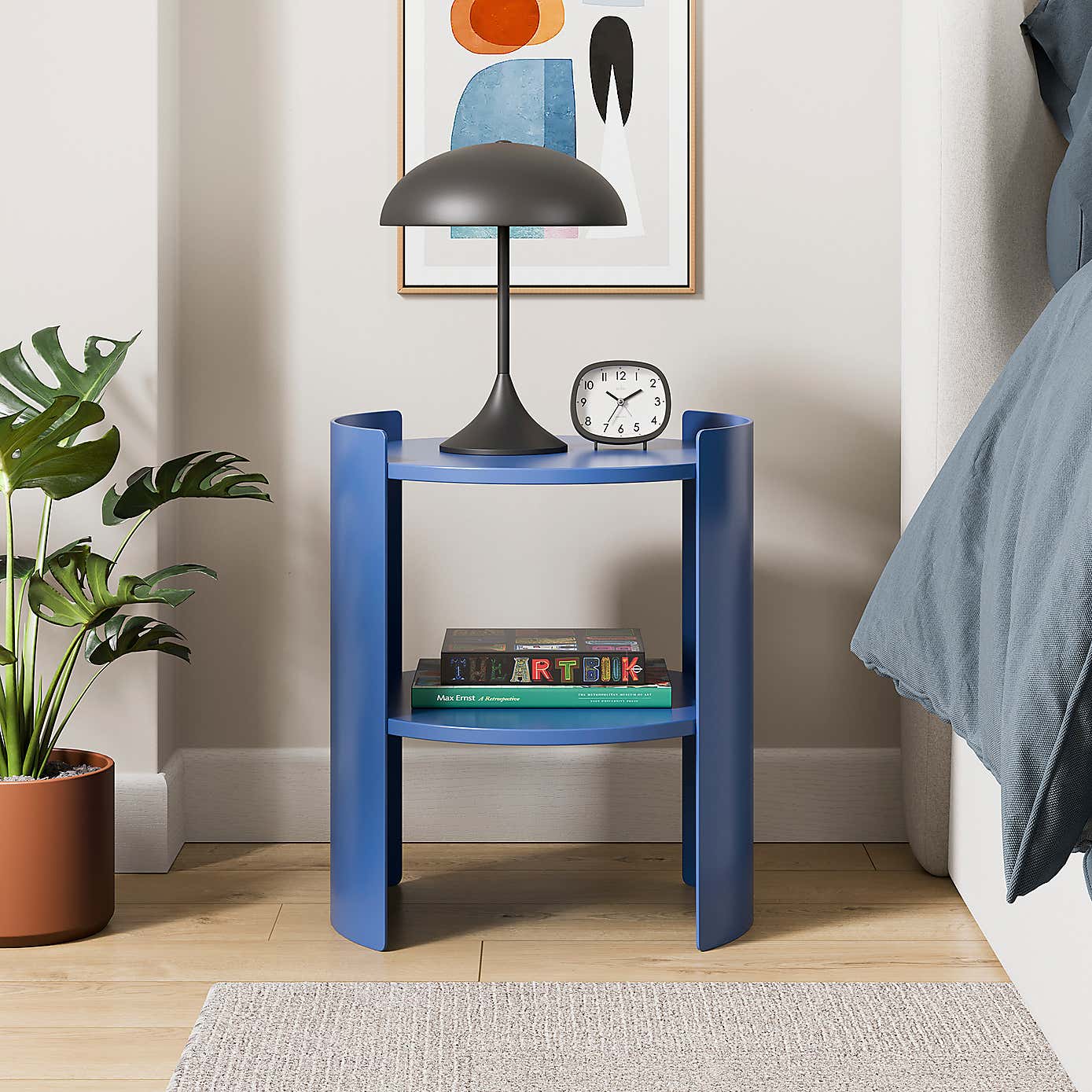 Benji Circular Bedside Table