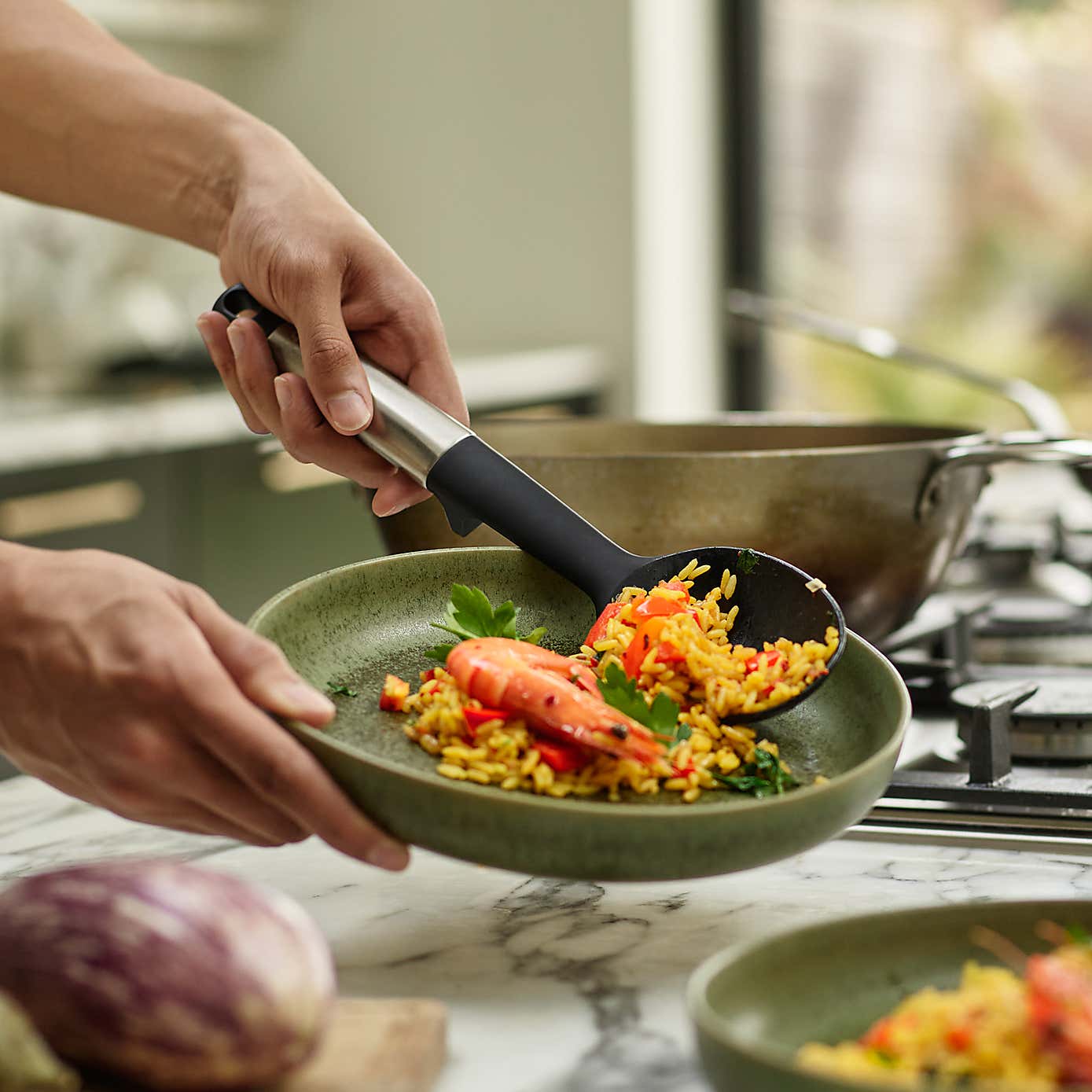 Elevate Solid Silicone Spoon