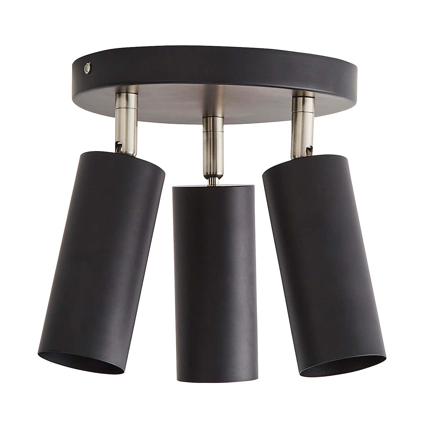 Leila 3 Light Semi Flush Ceiling Fitting