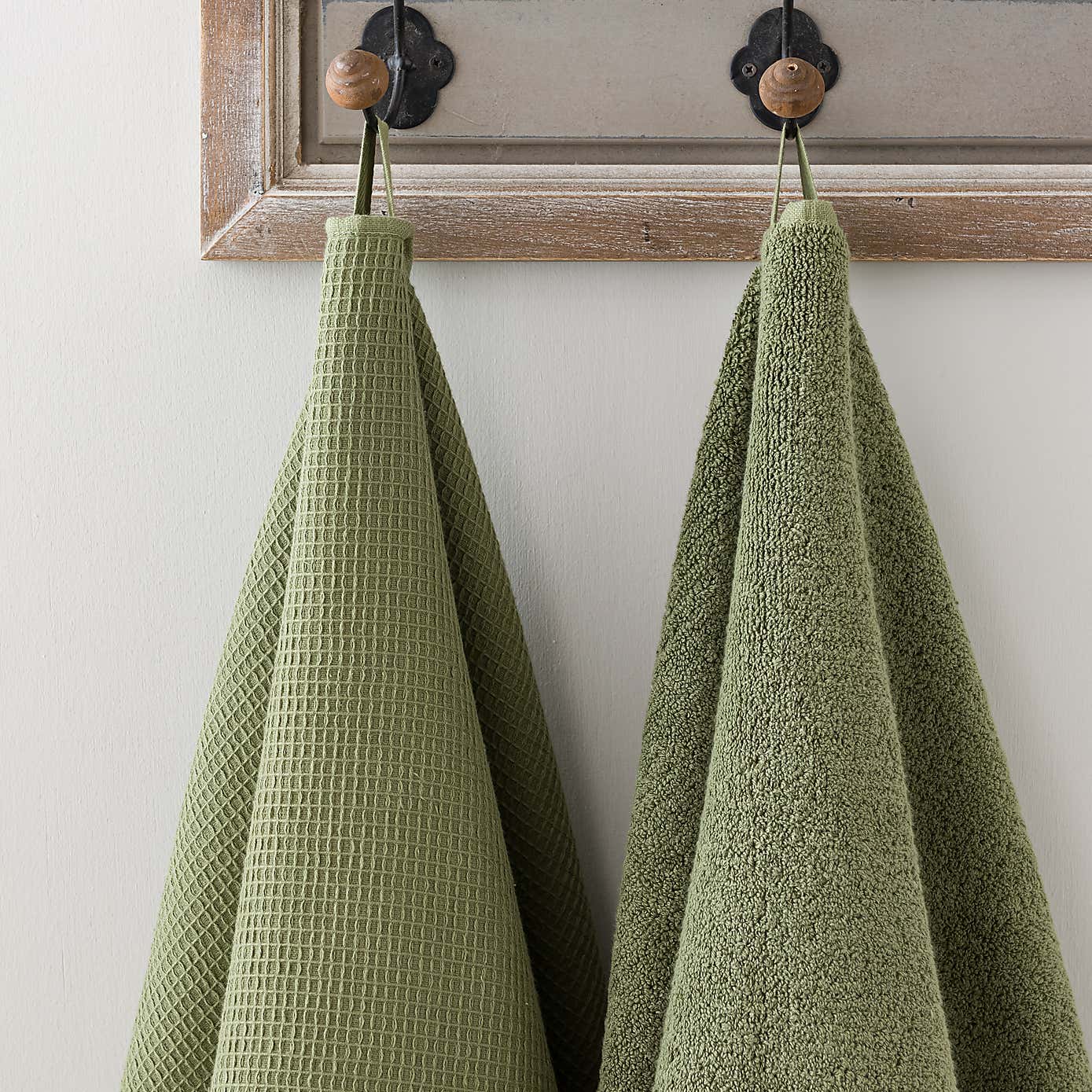 Organic Cotton Reversible Waffle Towel