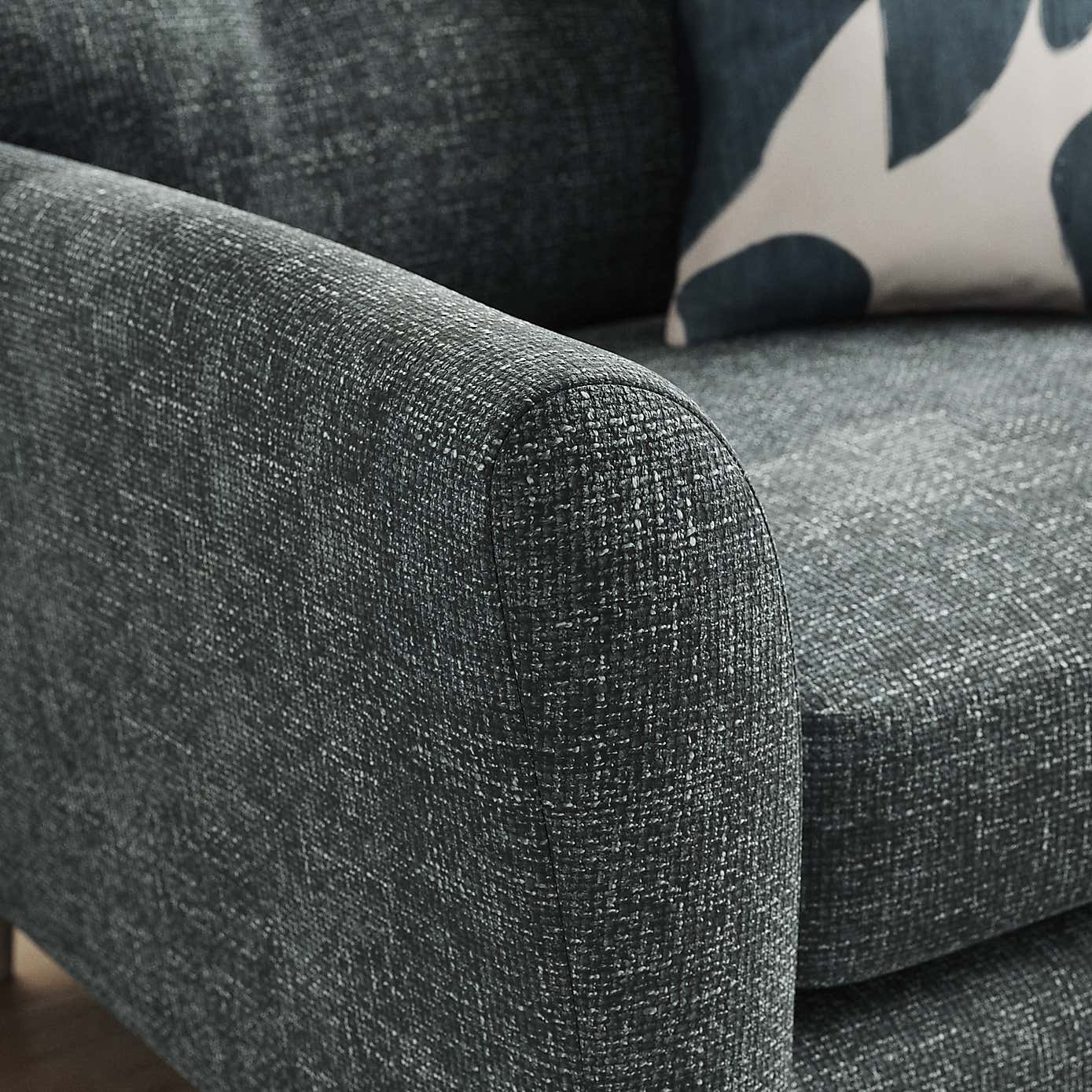 Sven Chunky Chenille Snuggle Chair