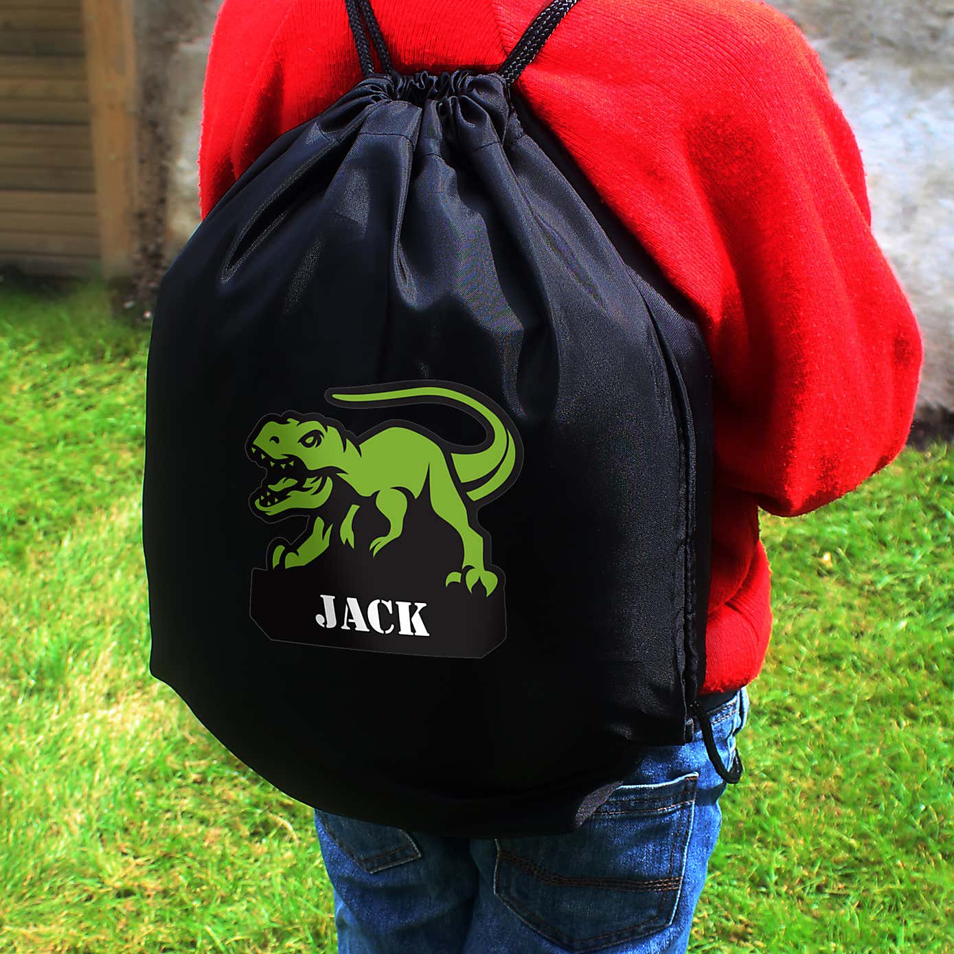 Personalised Dinosaur Kit Bag