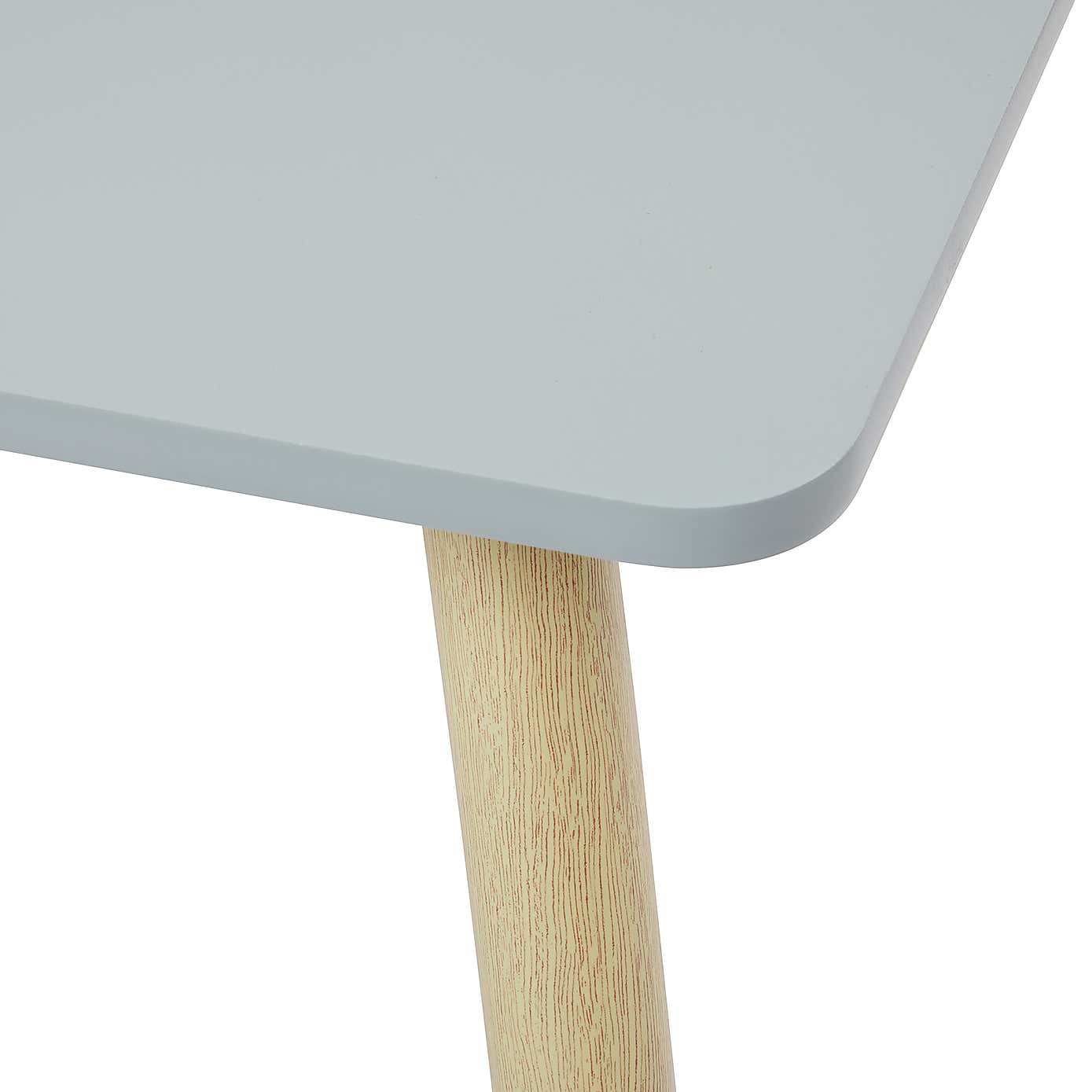 Liberty House Kids Table And Two Chairs Set, Pine