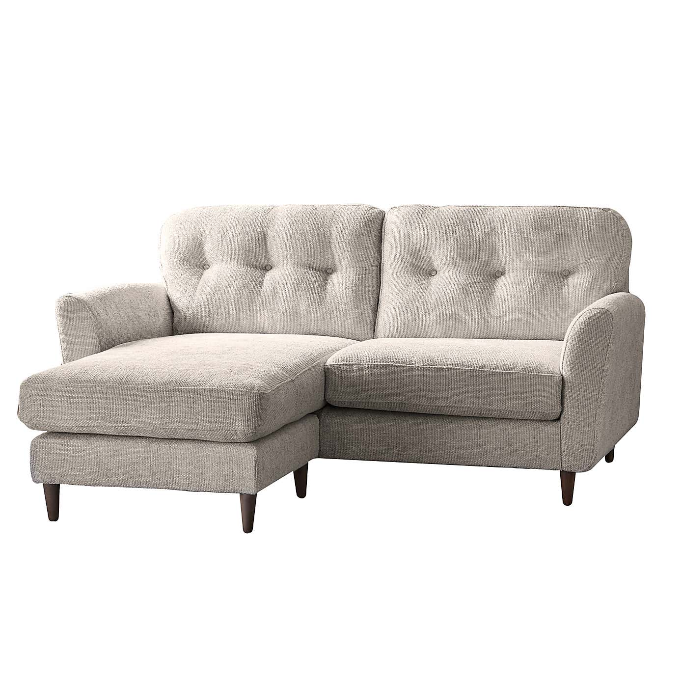 Sven Chunky Chenille Corner Chaise Sofa