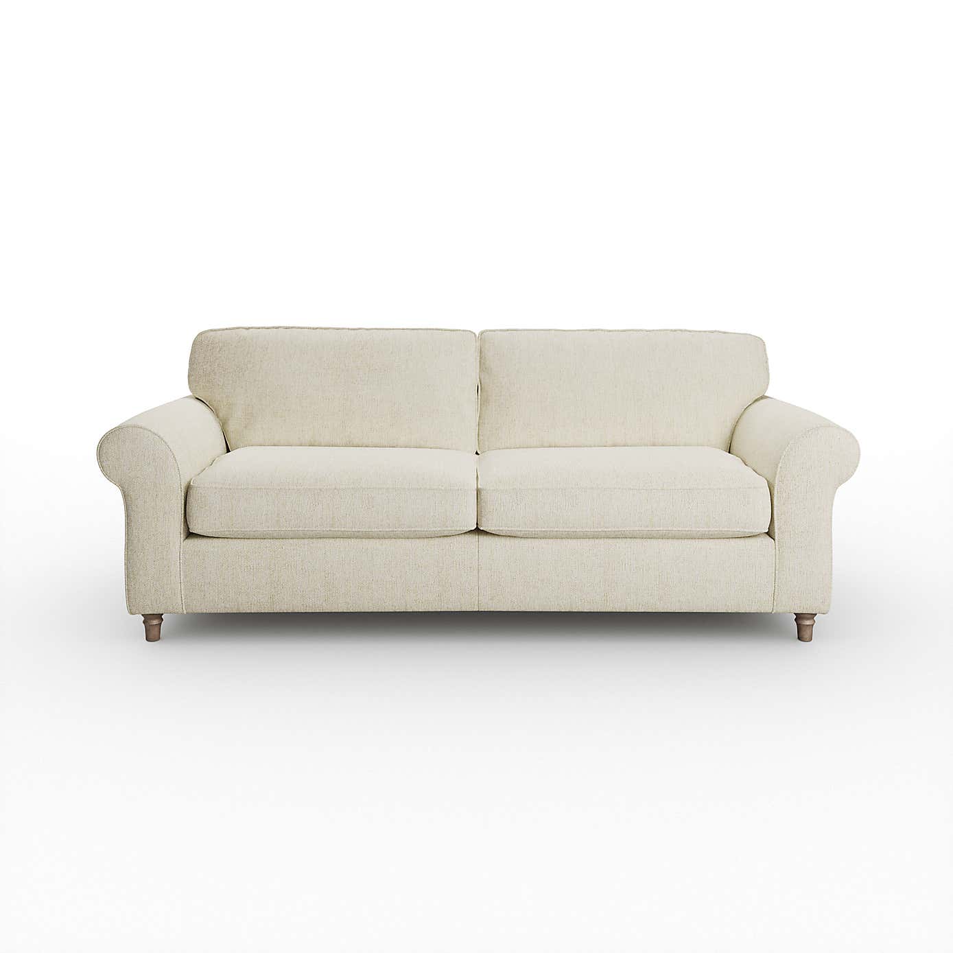 Flori 4 Seater Sofa, Chunky Chenille