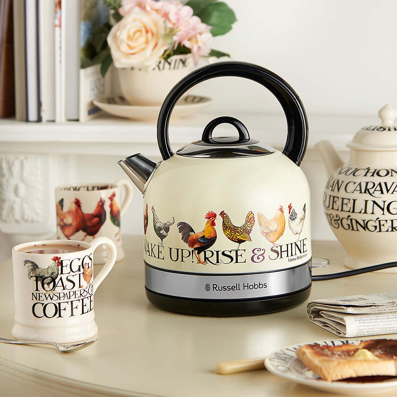 Russell Hobbs Emma Bridgewater Rise and Shine 1.5L Kettle