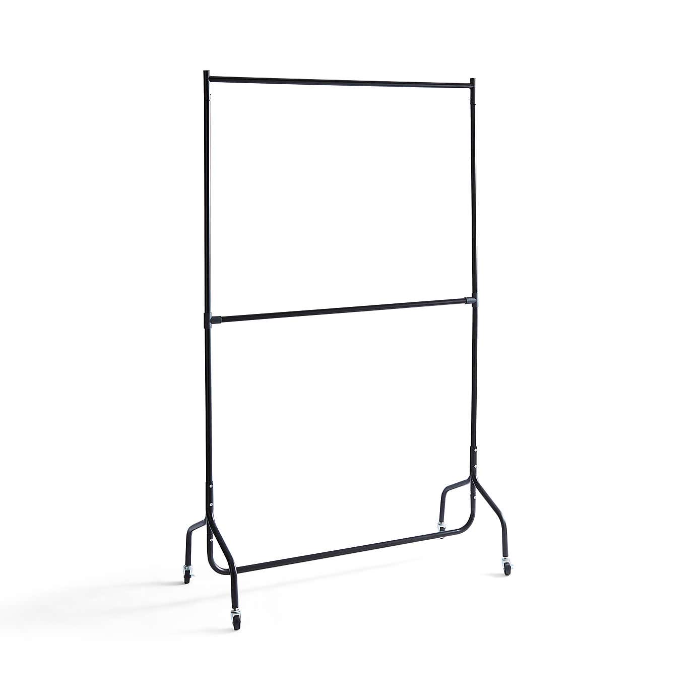 2 Tier Clothes Rail on Wheels