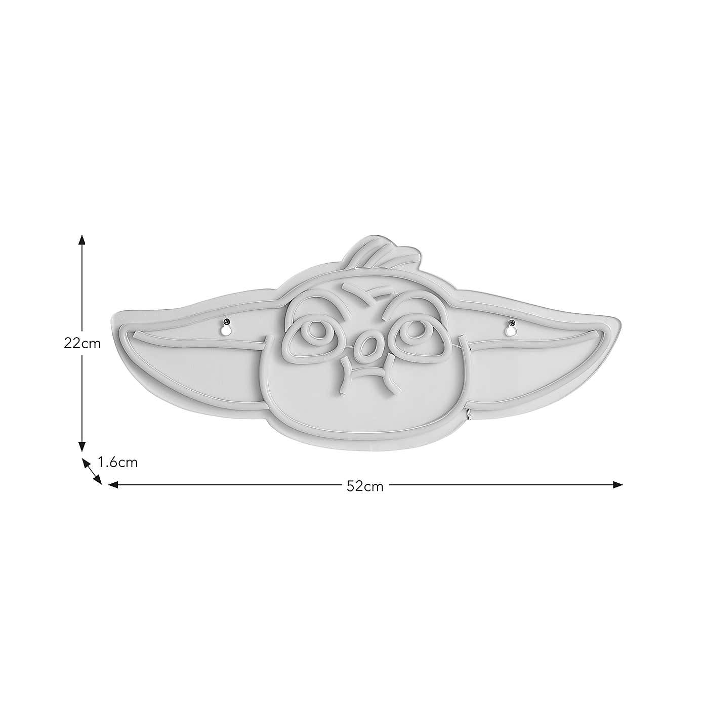 Disney Star Wars Grogu Neon Sign