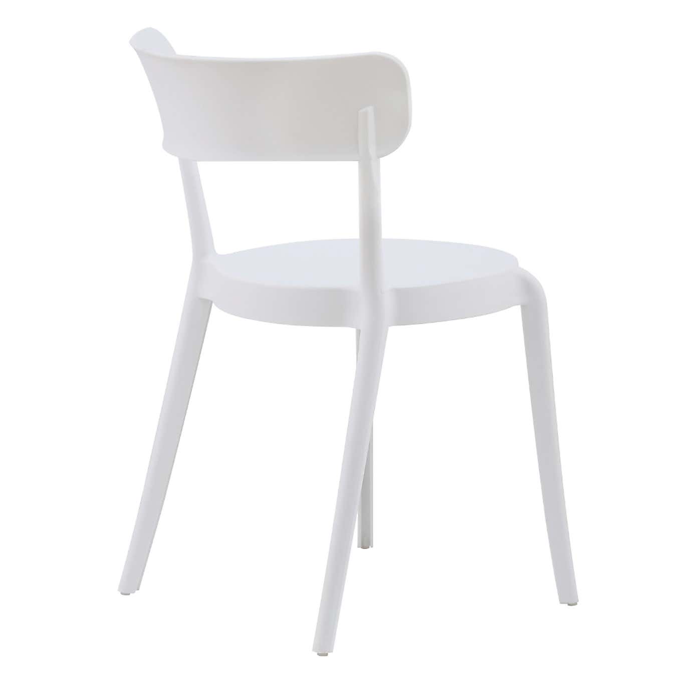 Fusion Living Plastic Bistro Dining Chair