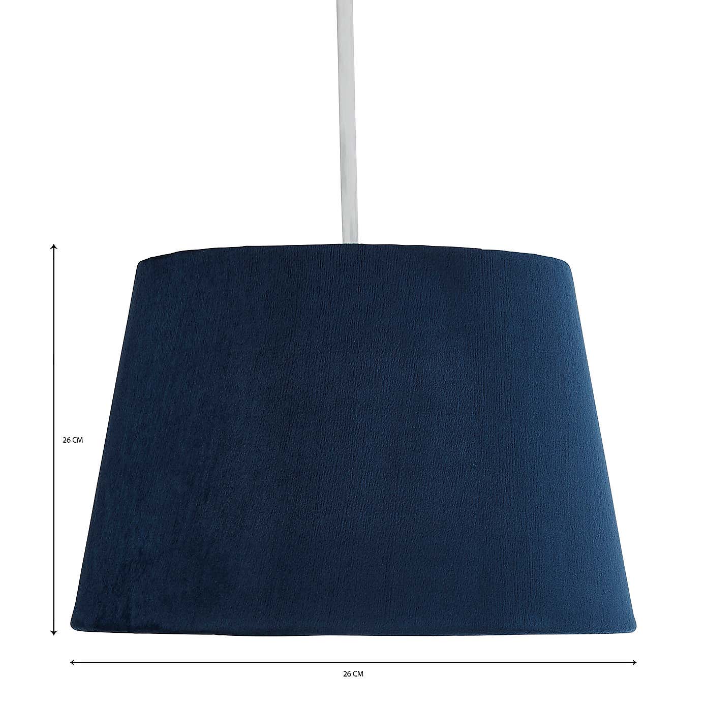 Clara Velvet Tapered Lamp Shade