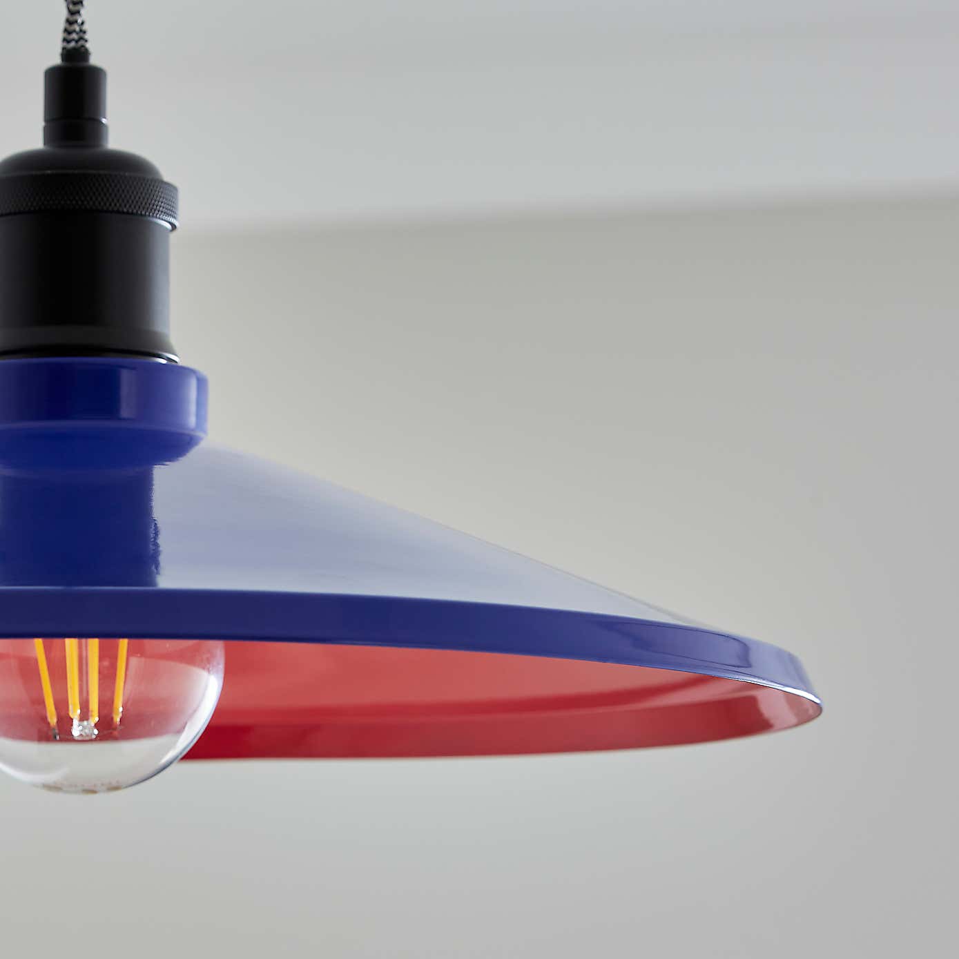 Denver Shallow Easy Fit Pendant Shade