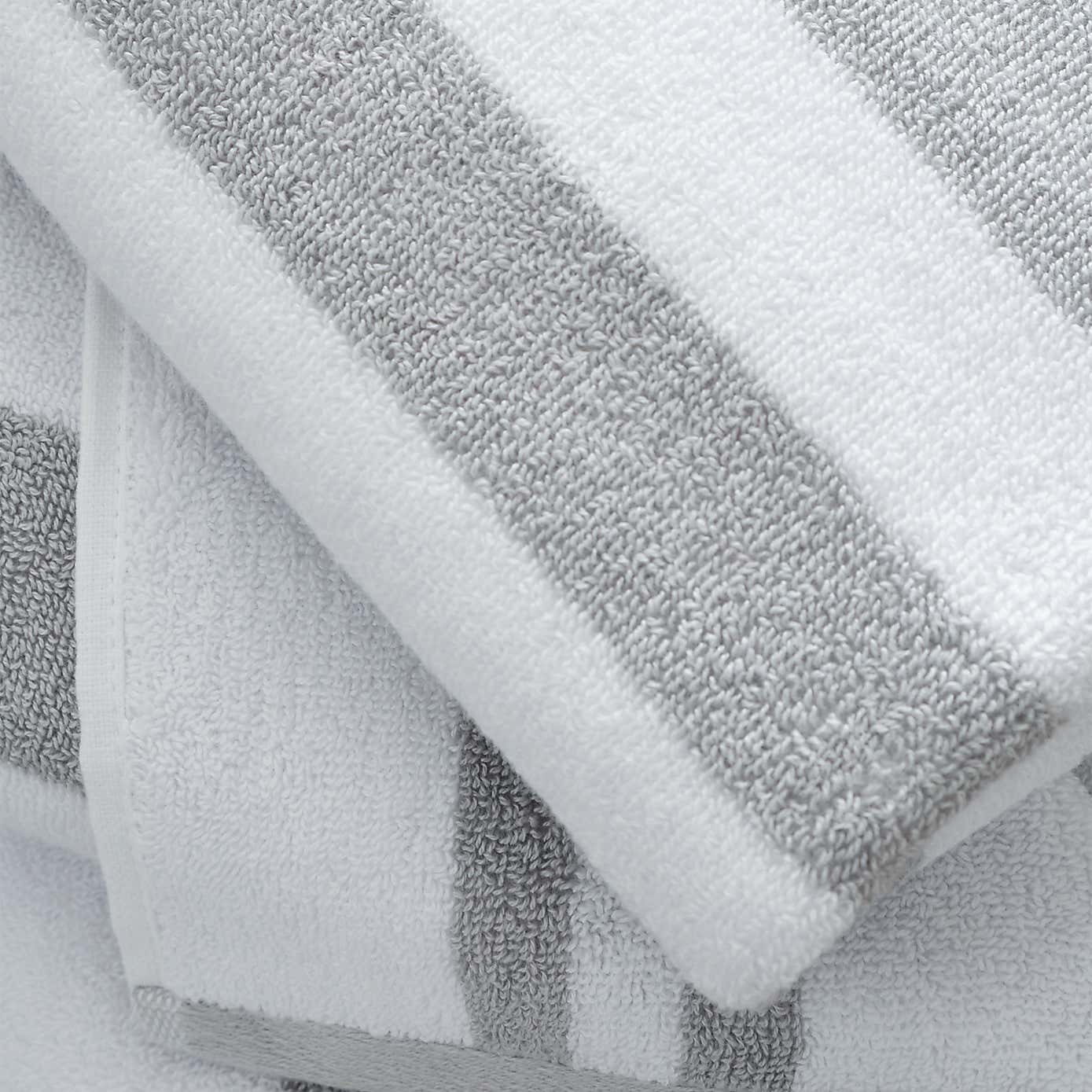 Bianca Cotton Reversible Stripe Cotton Towel