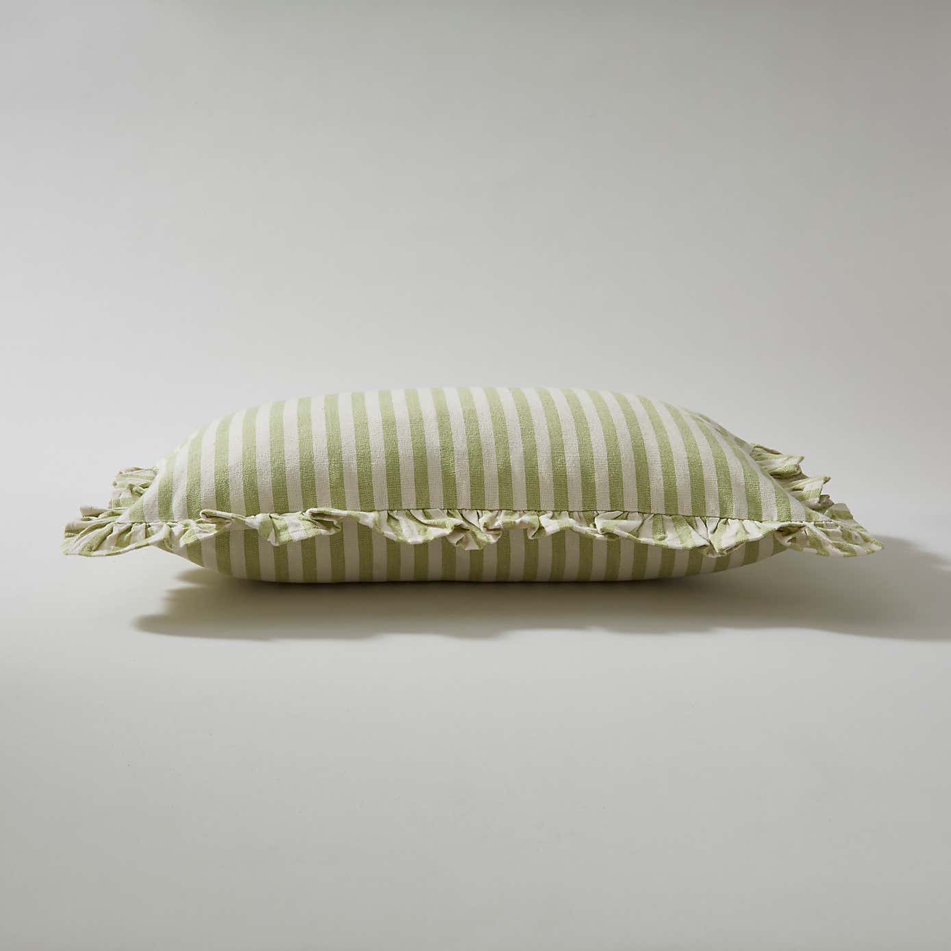 Pride & Joy Linford Frill Sage Cushion