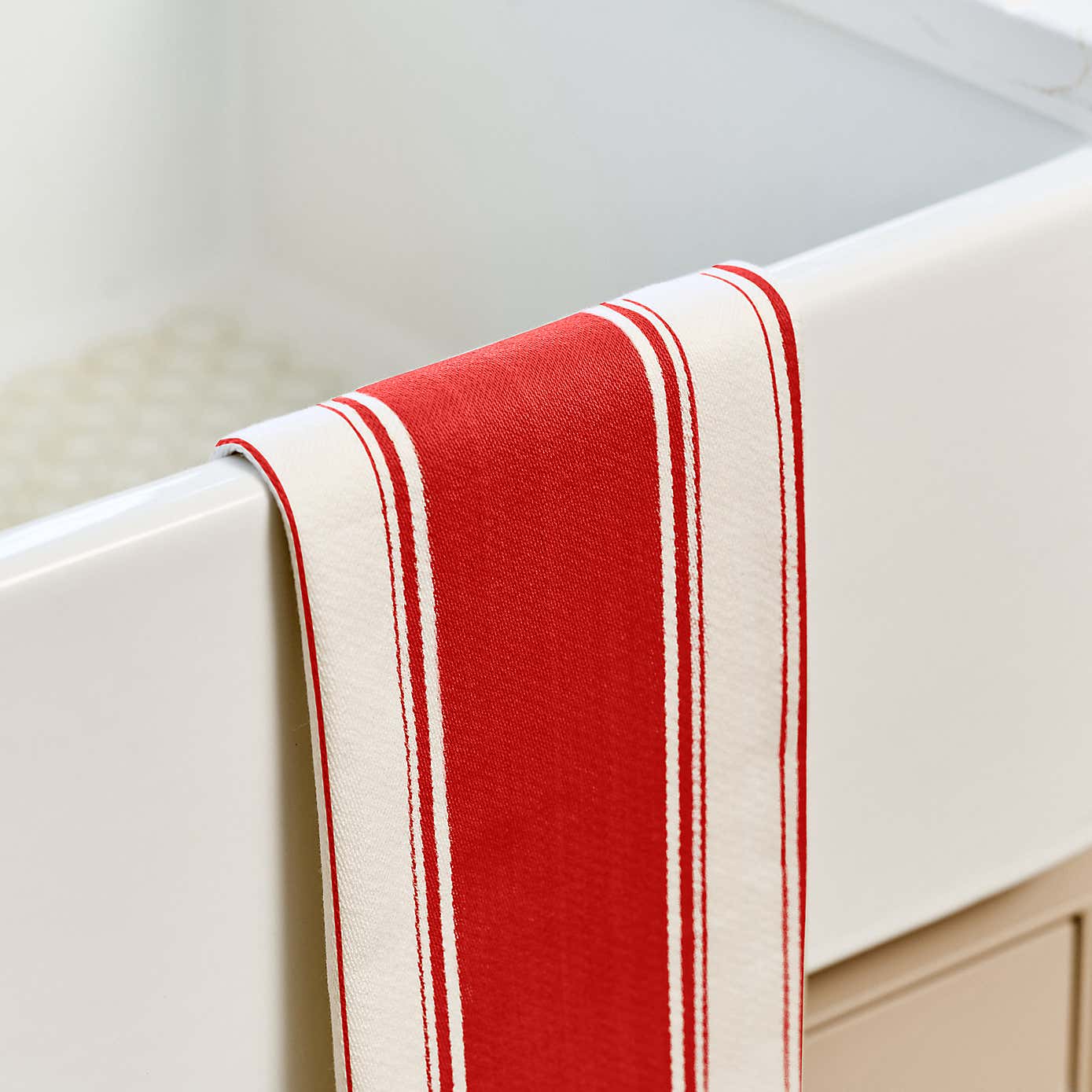 Dexam Set of 2 Love Colour Striped Tea Towels