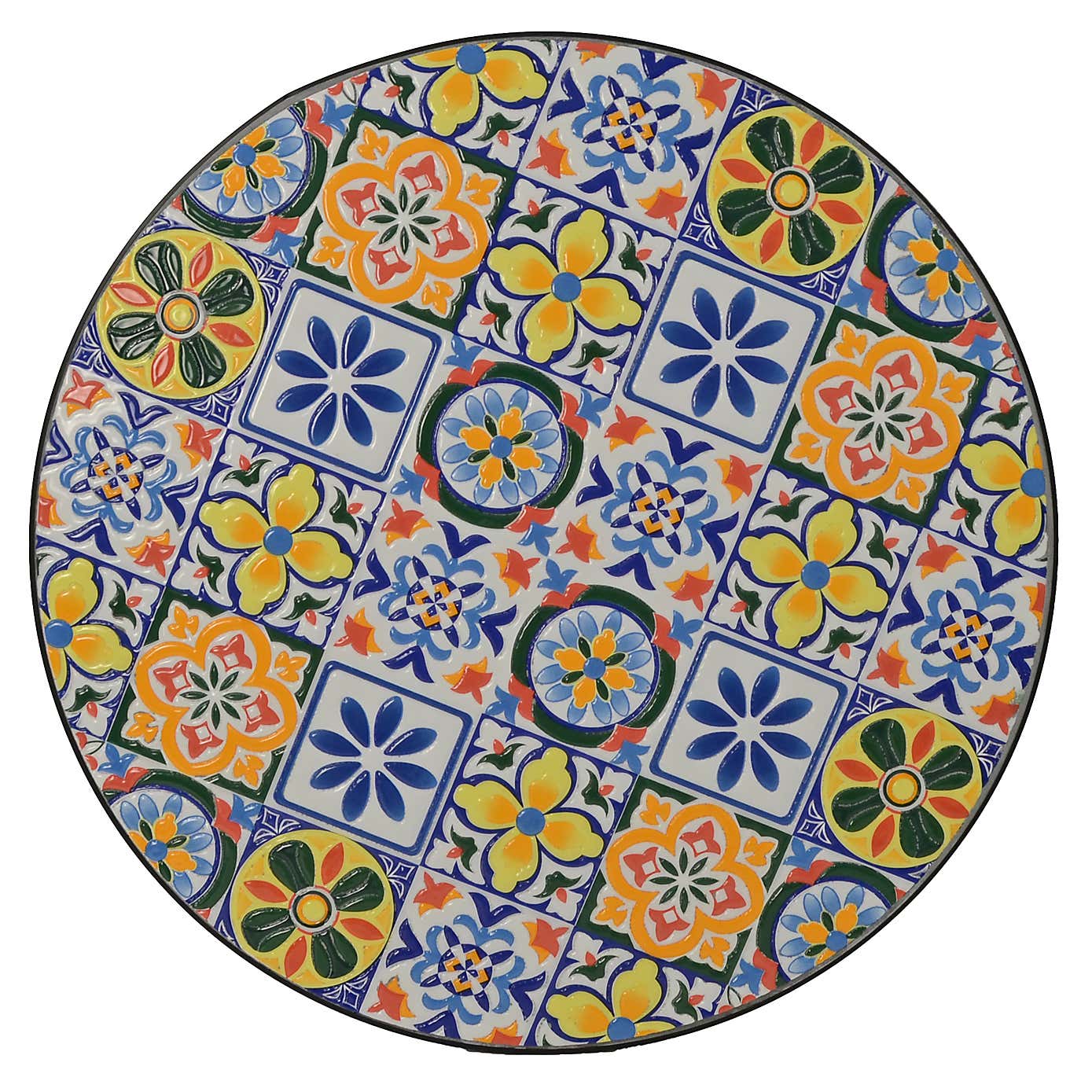 Summer Terrace Charlotte Round Bistro Table with 2 Springdale Chairs