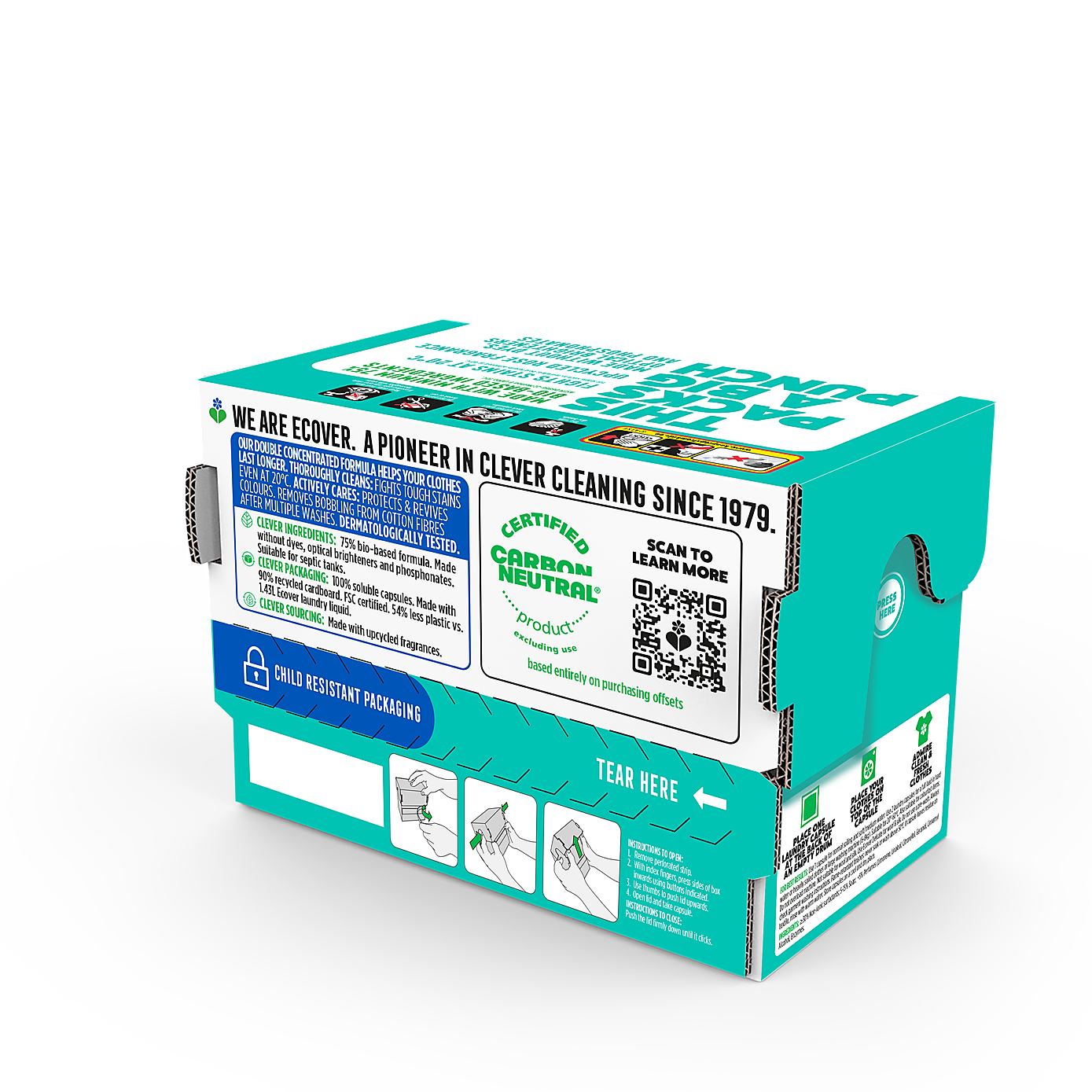 Ecover Laundry Capsules Bio