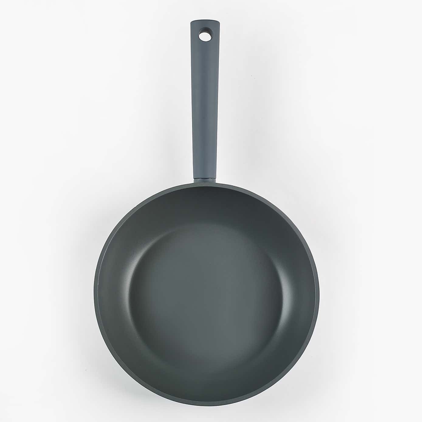 Cast Aluminium Frying Pan 24cm Grey