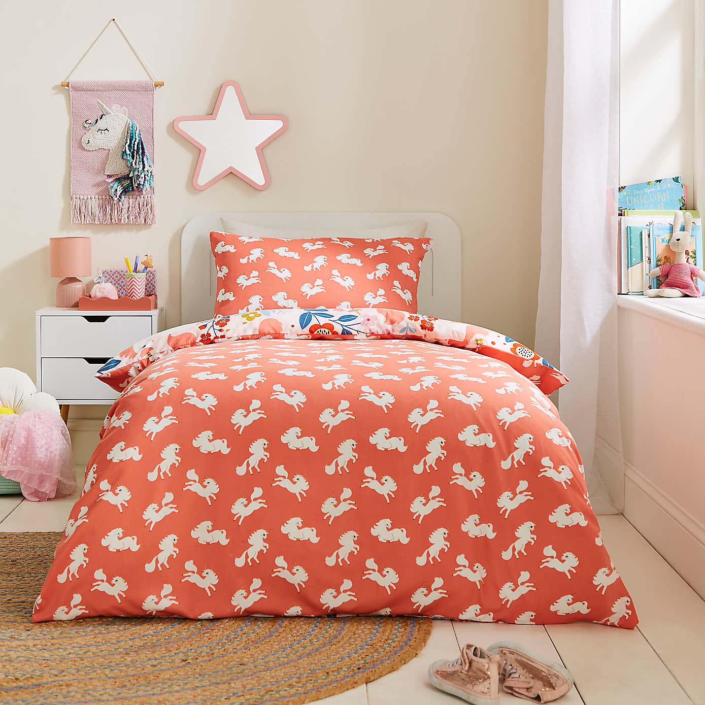 Unicorn Duvet Cover & Pillowcase Set