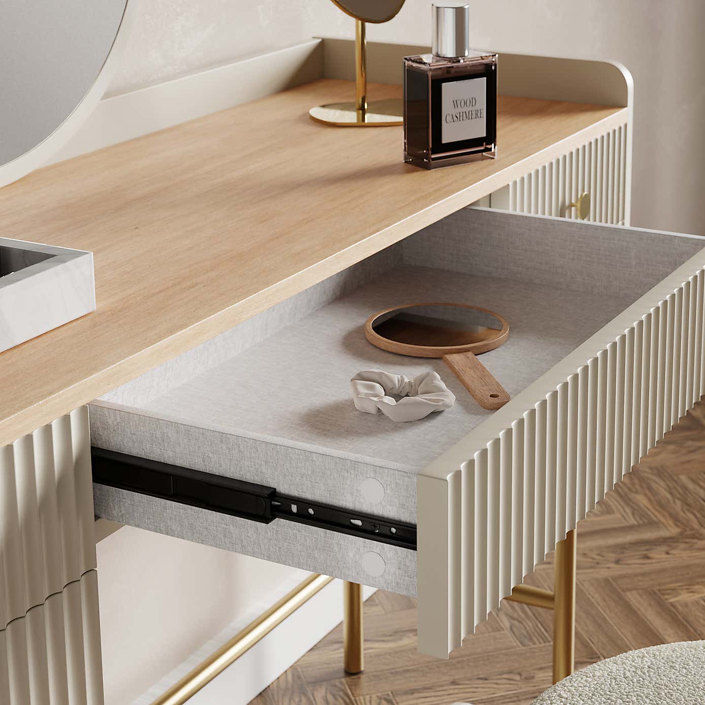 Georgi 5 Drawer Dressing Table