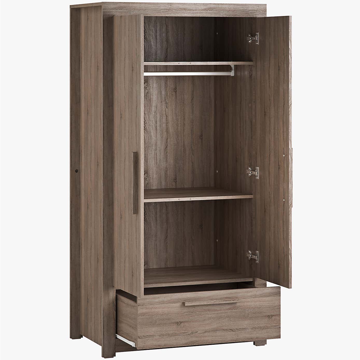 Little Acorns Ellesmere 3 Drawer Chest and Wardrobe Nursery Set