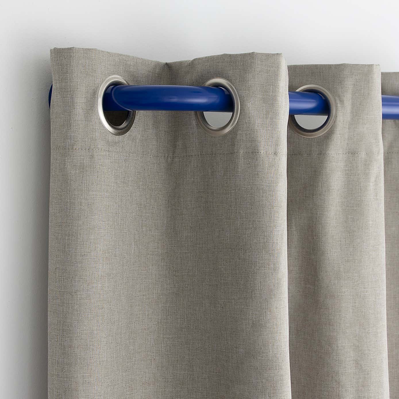 Kids Room Darkening Metal Extendable Curtain Pole