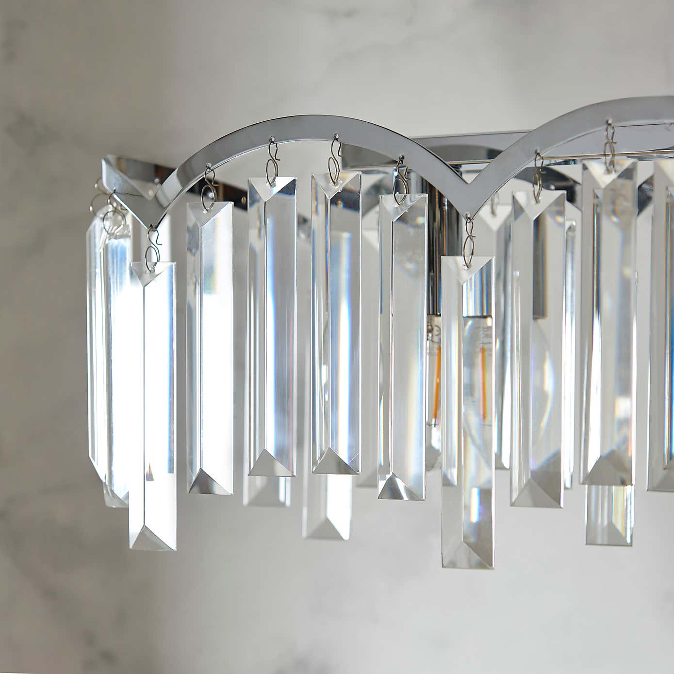 Avila 4 Light Adjustable Diner Ceiling Light