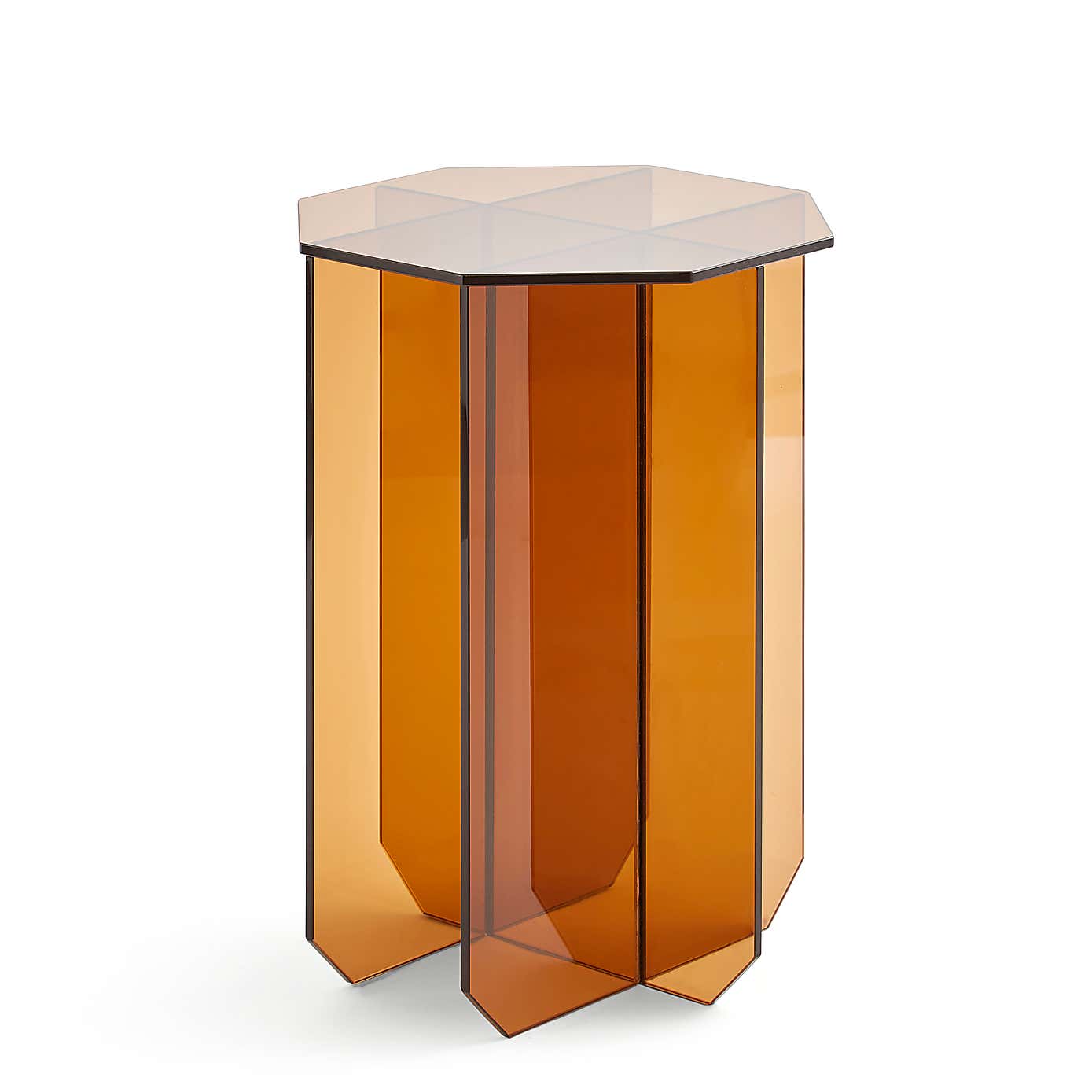 Elements Bowden Glass Side Table