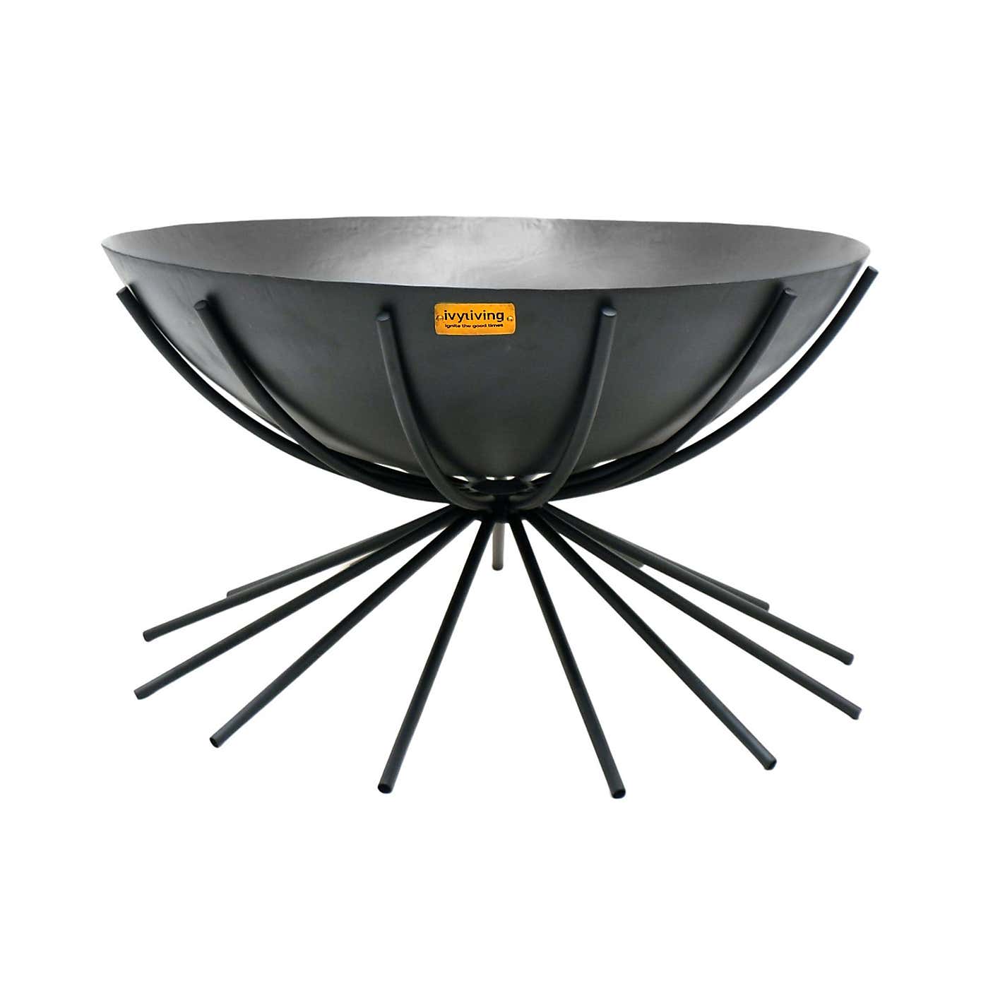 Ivyline Outdoor Metal Dakota Fire Pit