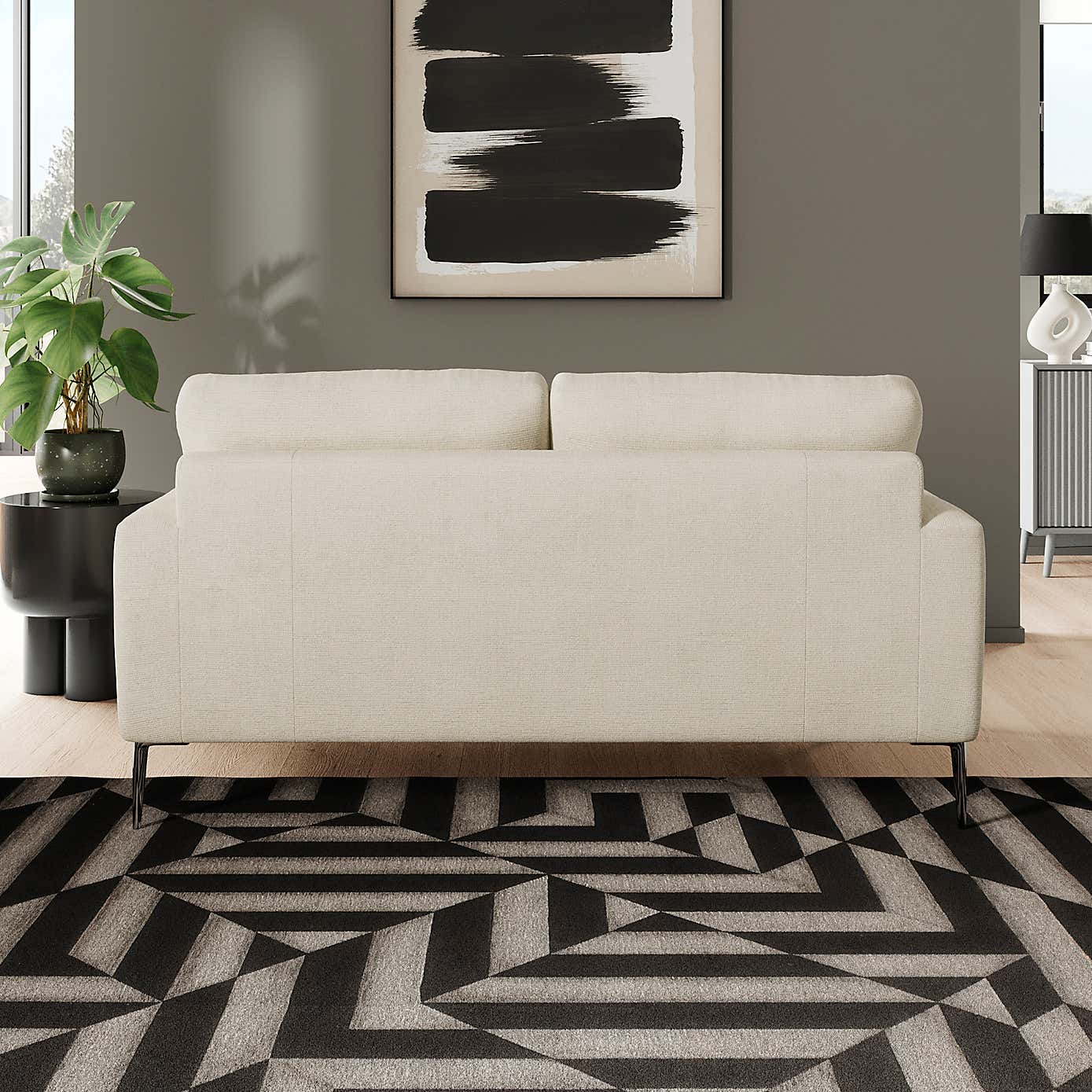 Lawson Chunky Tonal Weave 2 Seater Sofa