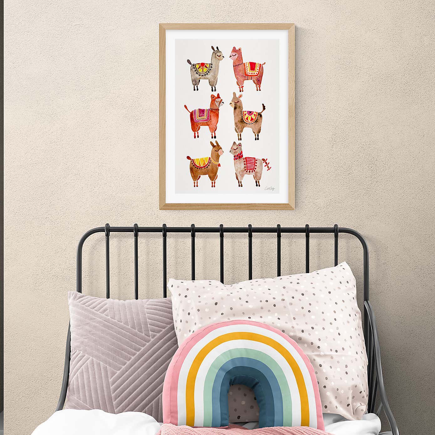 East End Prints Alpaca Print