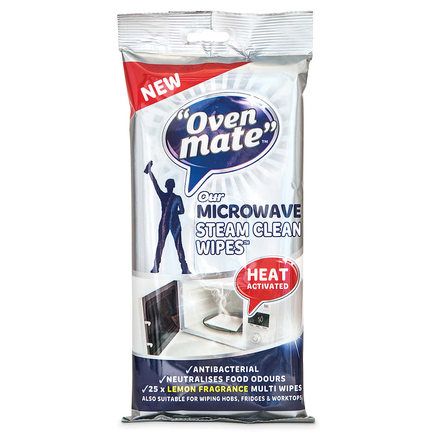 Oven Mate Microwave Steam Clean Wipes