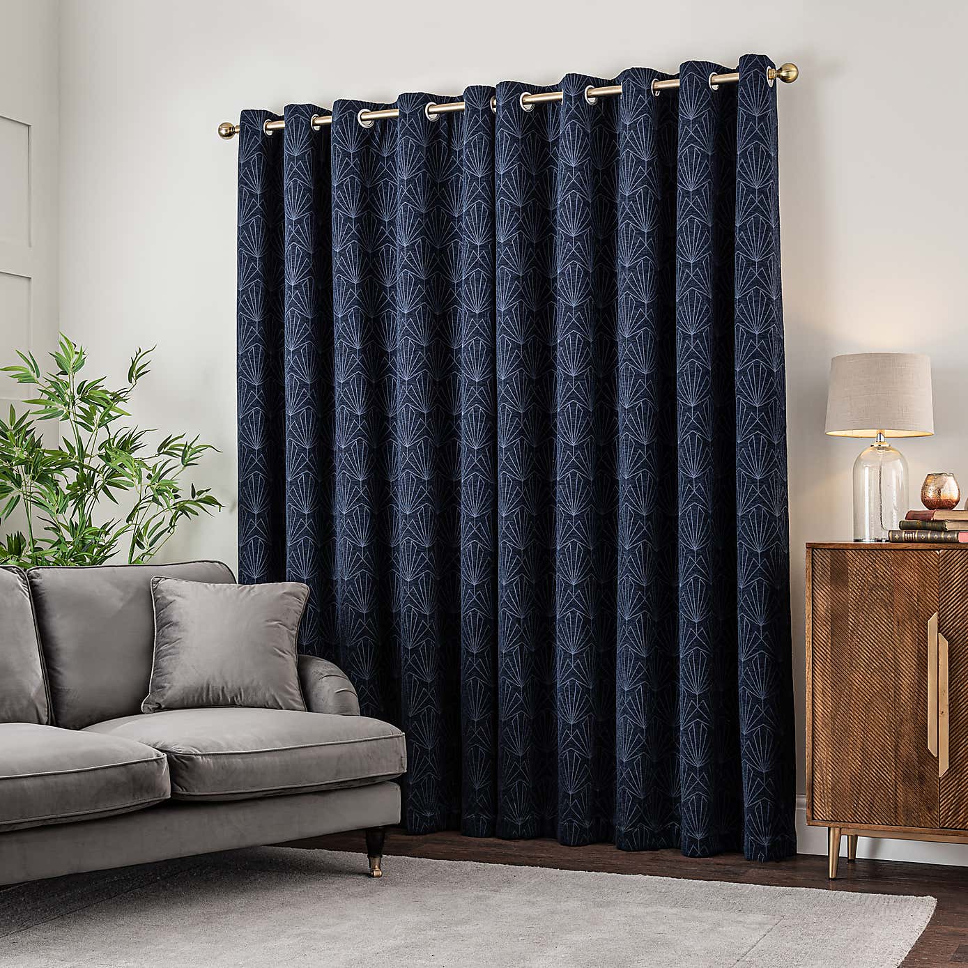 Gatsby Thermal Eyelet Curtains