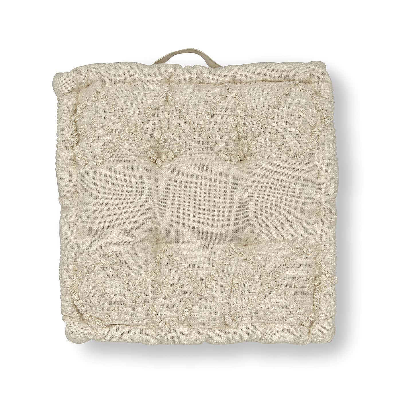 Macrame Global Box Seat Pad