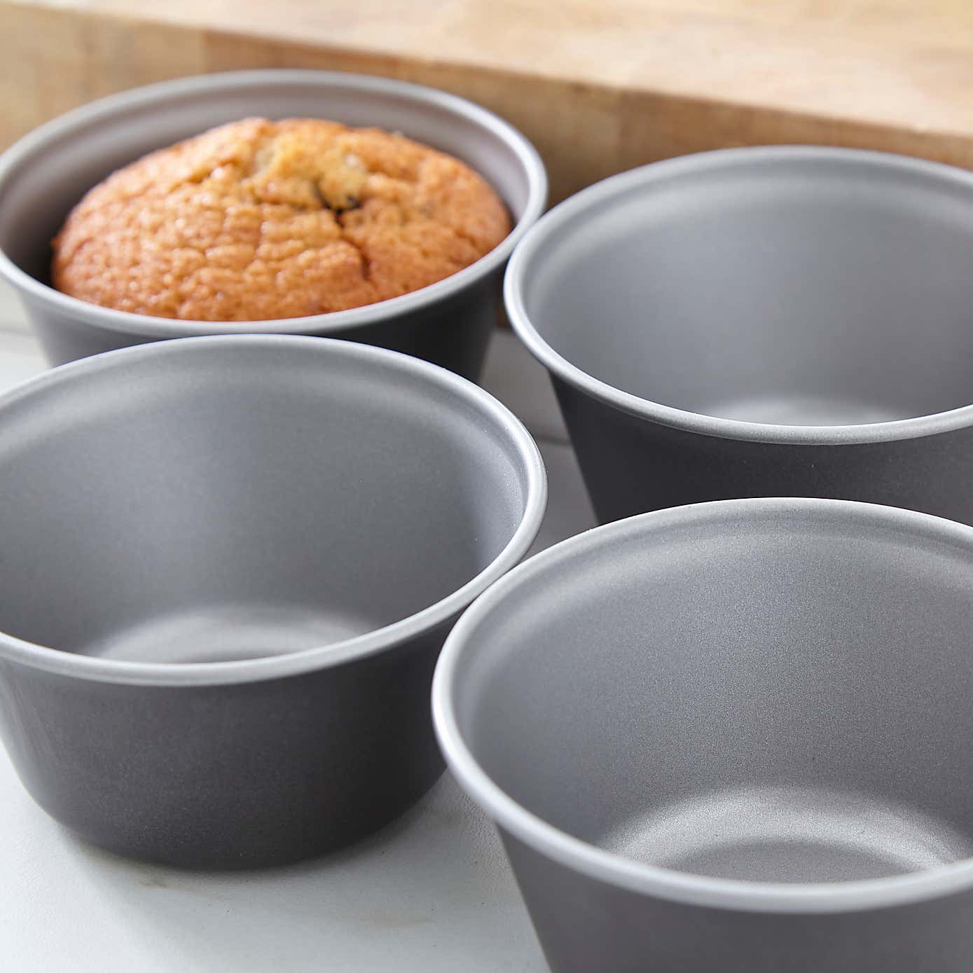 Set of 4 Air Fryer Pudding Moulds