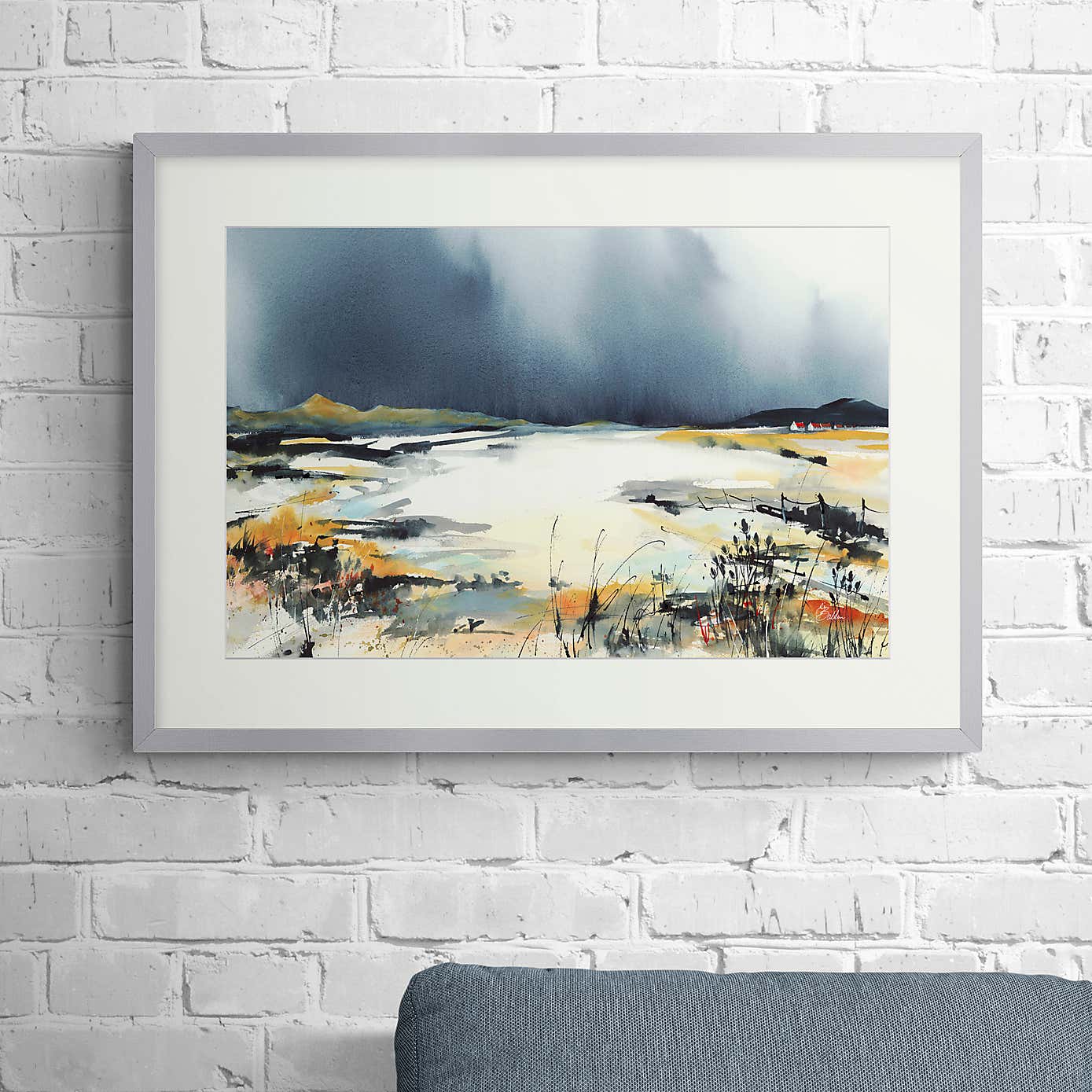 Across To Arran by Elizabeth Baldin Framed Print