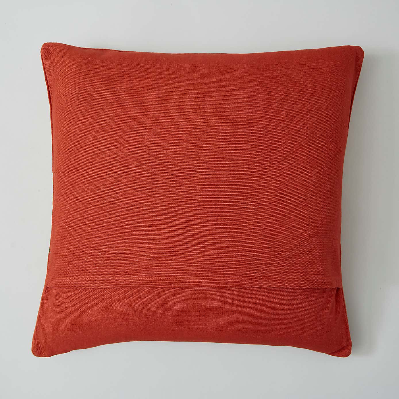 Embroidered Floral Velvet Cushion