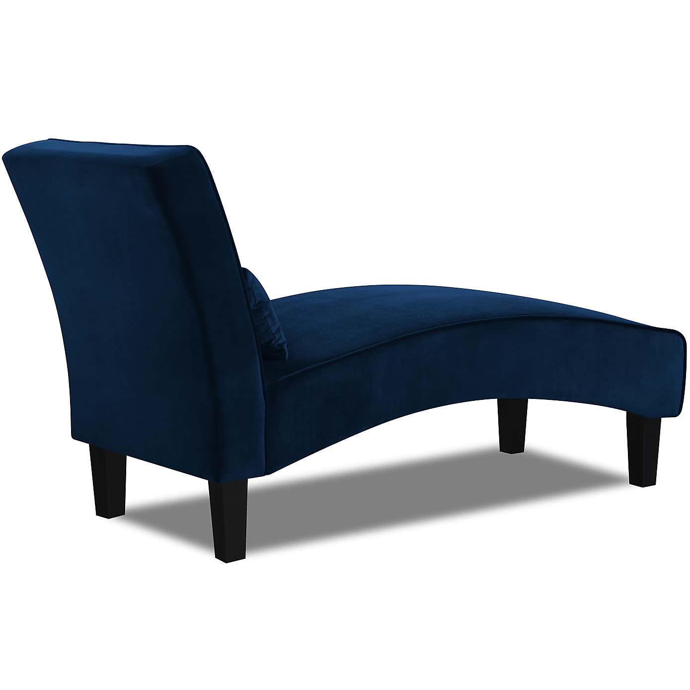 Bella Velvet Chaise Lounge