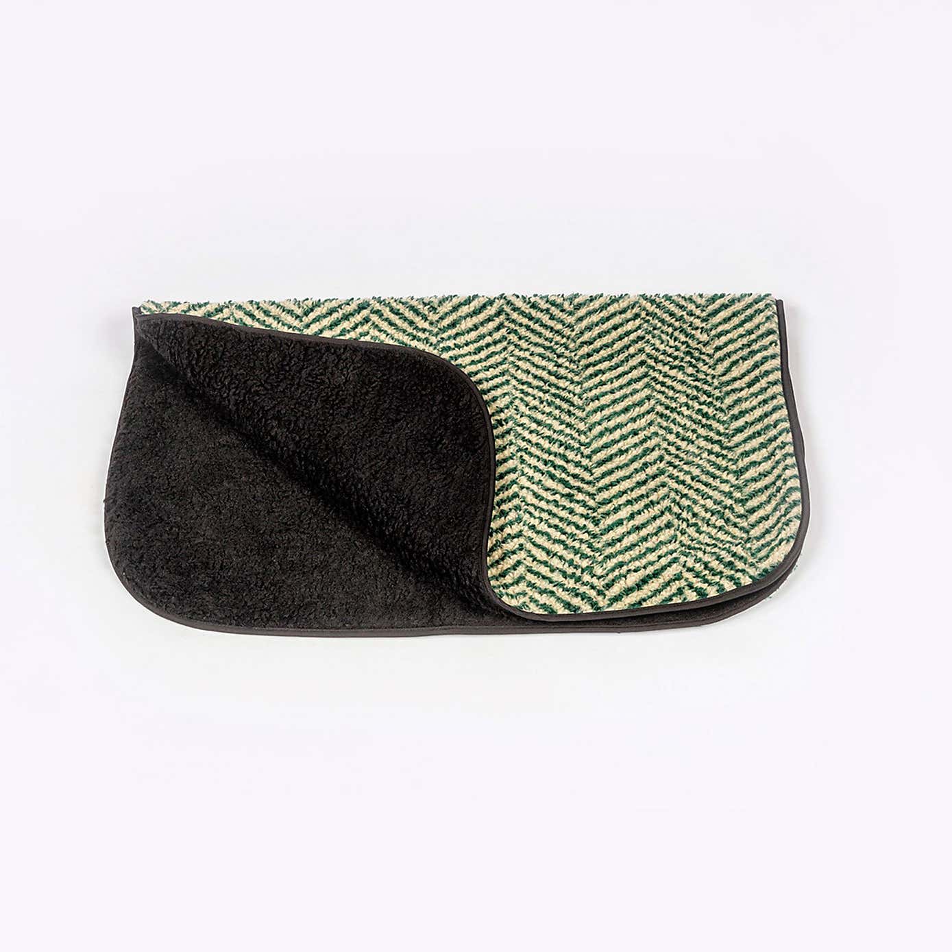 Danish Design Fleece Herringbone Dog Blanket