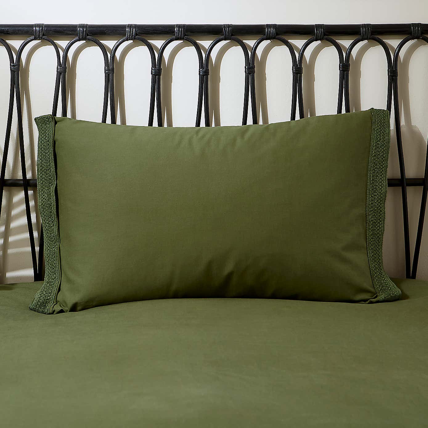 Ludlow Washed Cotton Duvet Cover and Pillowcase Set