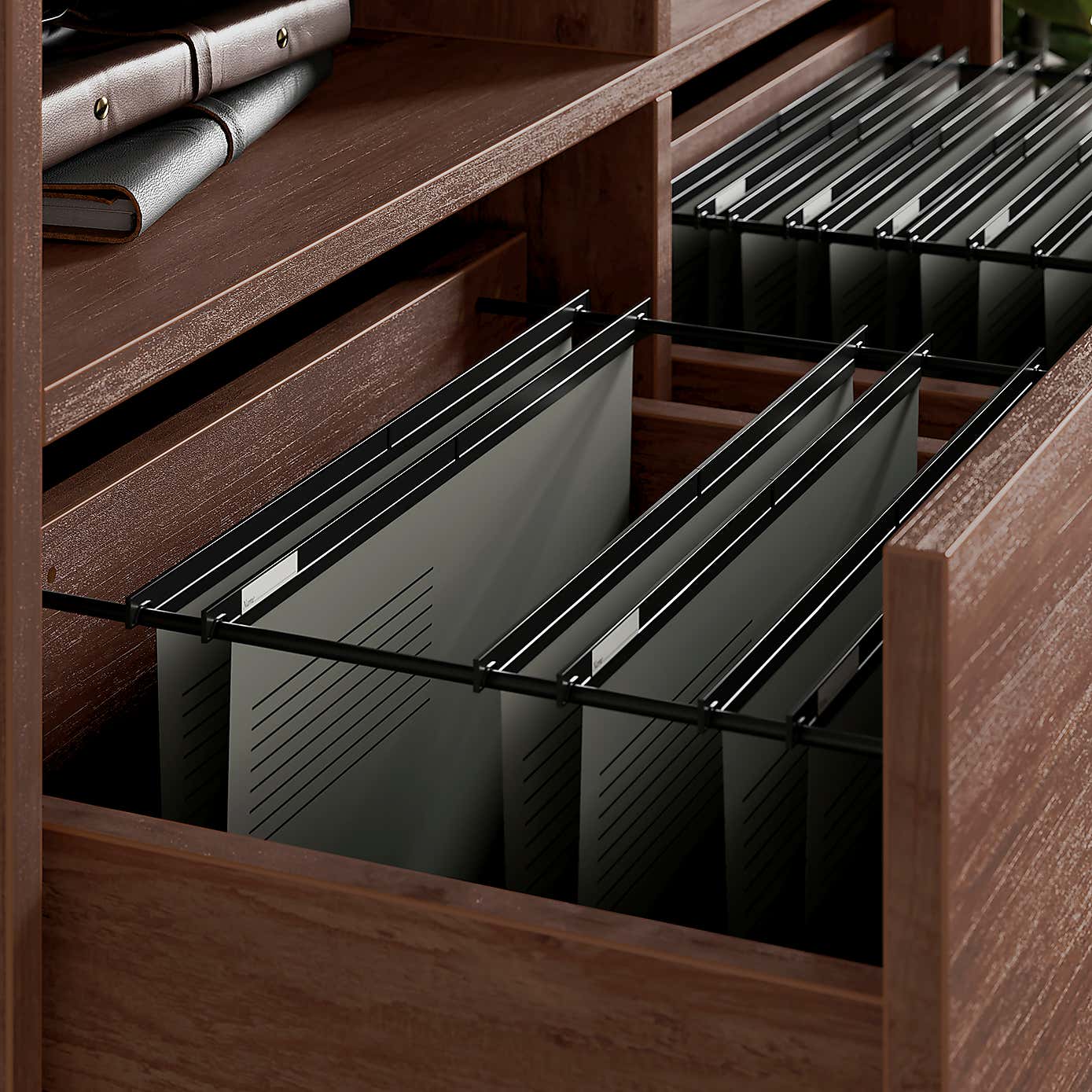 Fulton Office Storage Cabinet, Pine