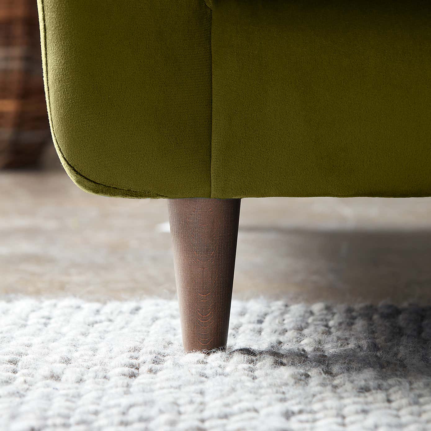 Sven Opulent Velvet 3 Seater Sofa