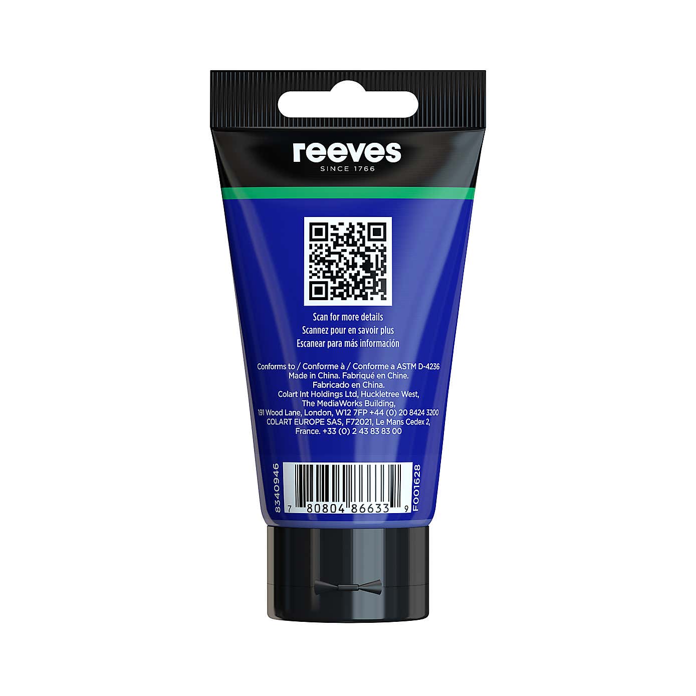 Reeves Acrylic Paint 75ml