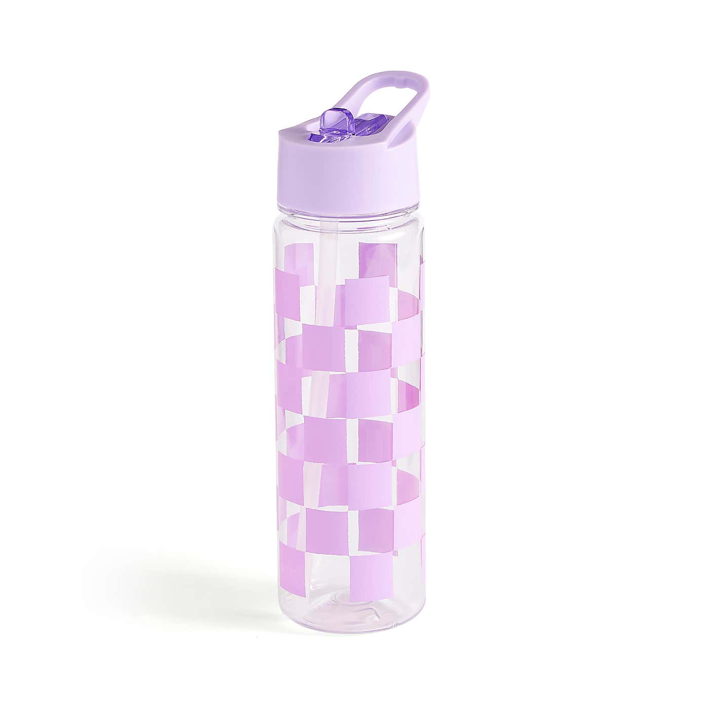 Checkerboard 620ml Water Bottle