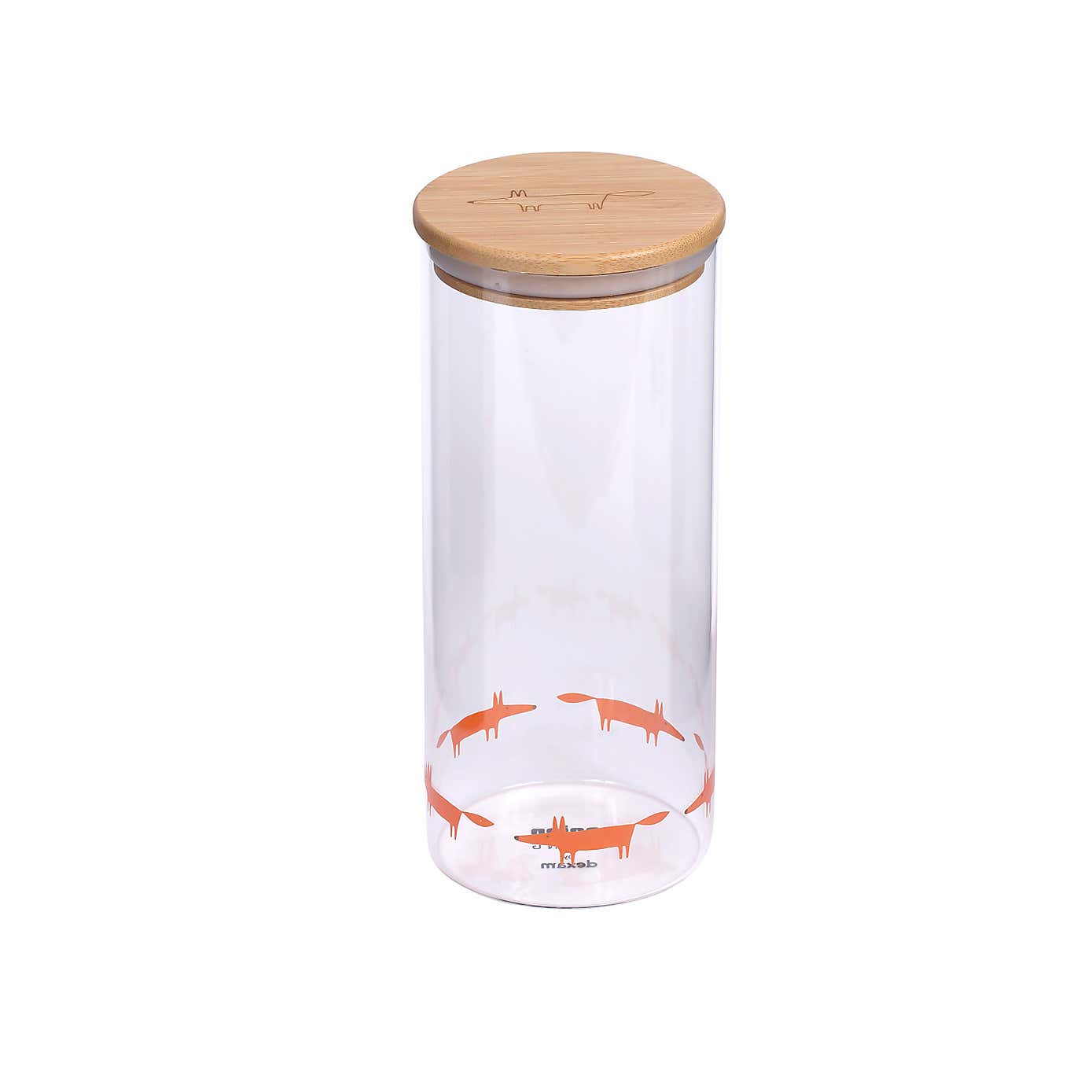 Scion Dexam Mr Fox Glass Storage Jar