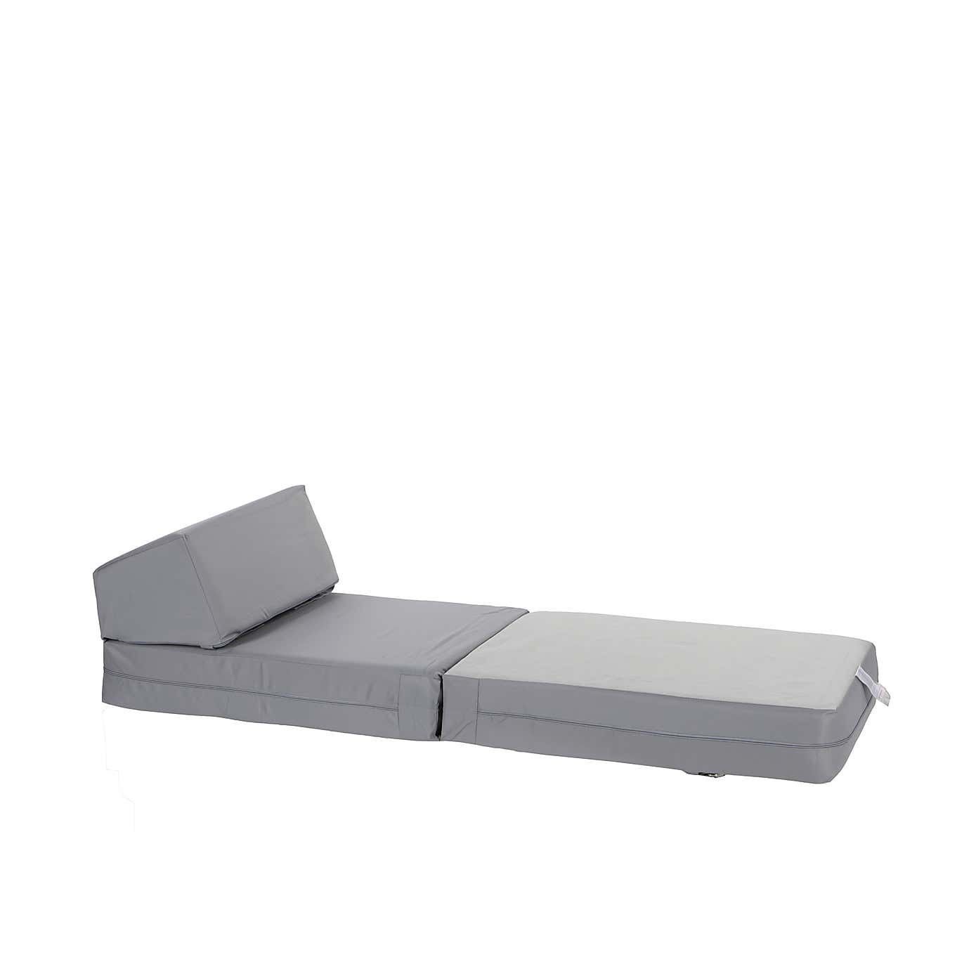 Kids Grey Chair Bed