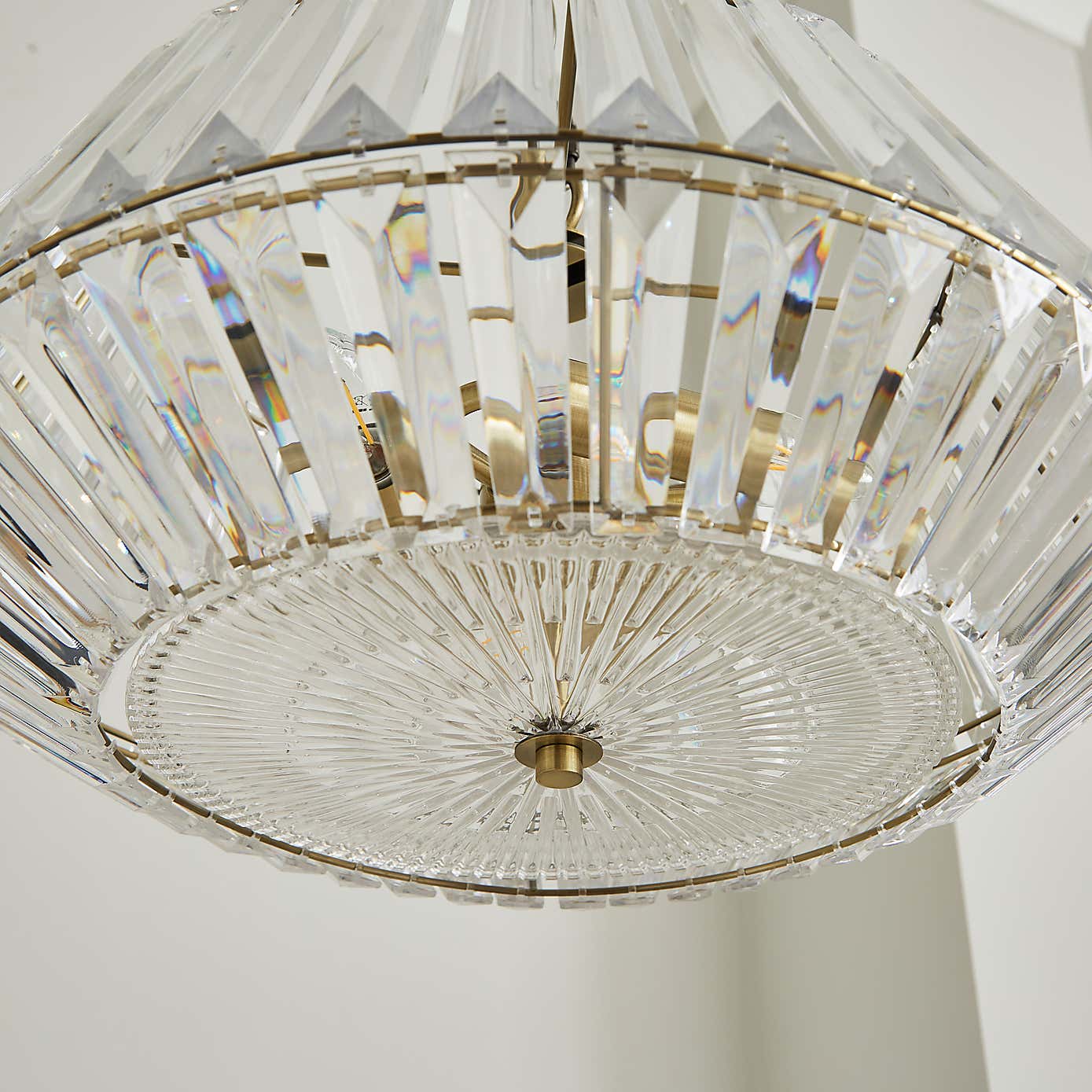 Hurley 3 Light Adjustable Diamond Pendant Light